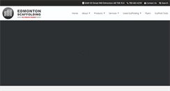 Desktop Screenshot of edmontonscaffolding.com